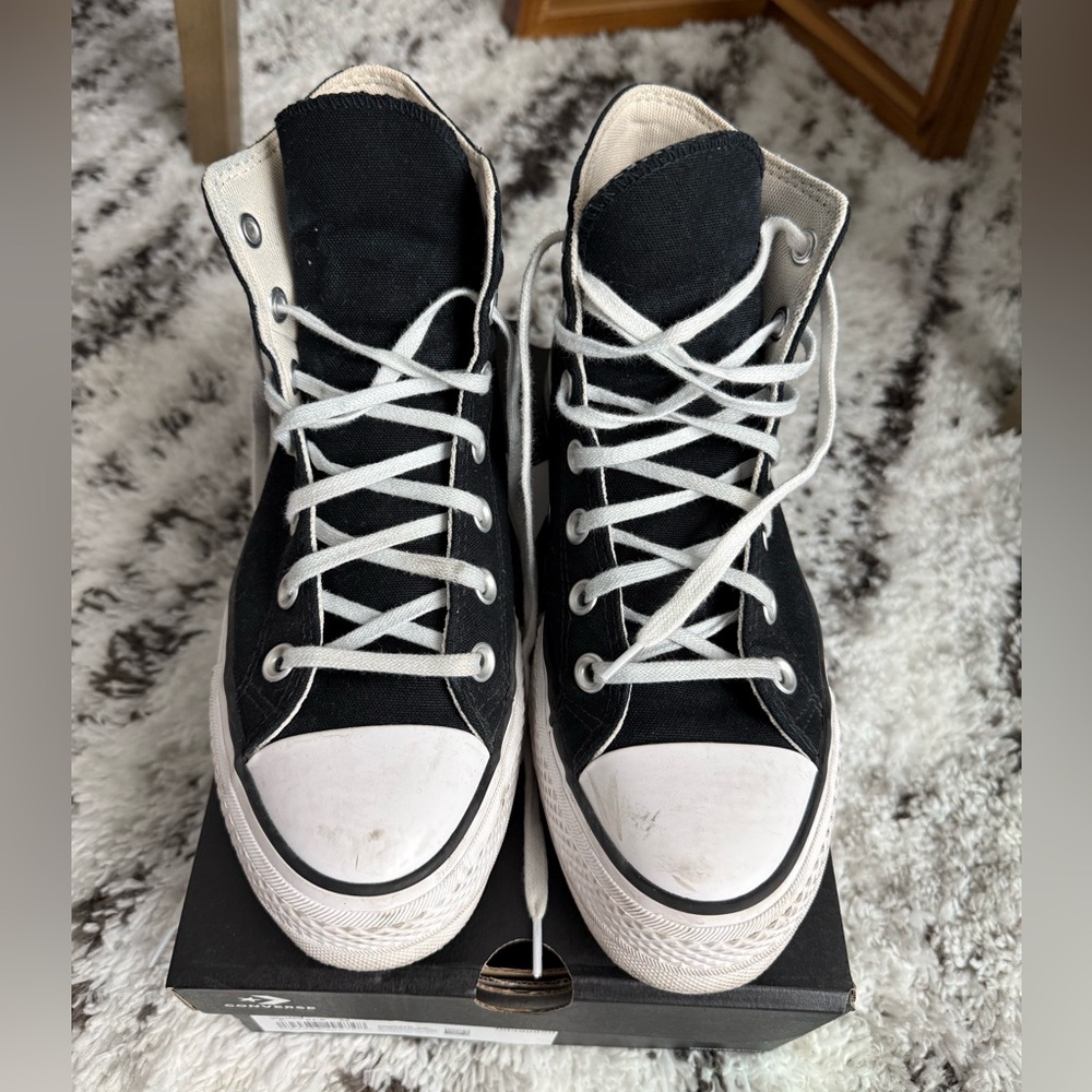 Converse Black and White Sneakers
